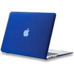 Kuzy - AIR 13-inch NAVY BLUE Rubberized Hard Case for MacBook Air 13.3  (A1466 & A1369) (NEWEST VE : 까밍샵
