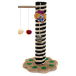 포레스트 스크래쳐 포스트 TS3032(QE007) (장난감달린 로프스크래쳐) : 펫츠홀릭