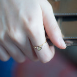 JOR026 (14K 옐로골드 / 옐로 Dia 반지) : 로렌스 주식회사