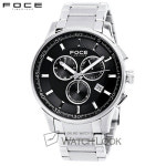 [정품]신상품 포체[FOCE] 12월신상품!! F9006SVBK [메탈밴드_4.5cm] : watchlook