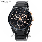 [정품]신상품 포체[FOCE] 12월신상품!! F9006RGBK [메탈밴드 블랙IP도금_4.5cm] : watchlook