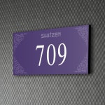 WNR025 호실판 실내표찰 간판 아파트번호판 문패 룸넘버 동호수안내판 층표시 계단표시 원룸 오피스텔 : 세경케이알