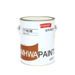 삼화페인트 목재/철재용 777 에나멜 유성페인트 4L 흑색 무광 : 페인트 마스터