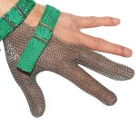 축산물가공용장갑GU-300 쇠그물장갑 3finger / 절단방지장갑/뉴젠 : 솔미