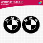 티커벨 BMW 로고 데칼스티커 TKG-07 : 티커벨