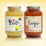 [올푸드] 꿀자몽차 2kg 자몽에이드 /생강차/대추차/모과차/유자차/레몬차/자몽차/담터/코스트코레몬차 탄산수에 넣으면 에이드로도 딱~! : 올푸드