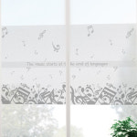 음악 학원 피아노 뮤직 창문 유리창 교습소 반투명 시트지 유리시트 썬팅 cm226-신나는음표세상 : 핑크와나무 데코