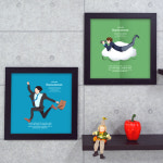 희망몰 디자인액자(일러스트) cy422-힘내라 청춘이여!/인테리어액자세트/희망몰 디자인액자(일러스트)세트/아트프레임/프레임아트 : 희망mall