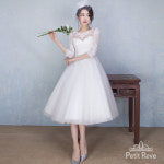 대여/ 셀프웨딩 미니드레스[WD-57] : 쁘띠레브