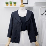 [당일배송] J0159 스트라이프세라미니자켓 : 수잔클로젯