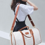 우주시티 P420 업타운보스턴4 - 블랙 화이트 땡 보스턴 보스톤 여행 용 백 기내용 캐리어 가방 : 우주시티