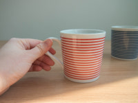 바이미노 세세라기 블루심플 스트라이프 머그컵 2칼라 : 바이미노