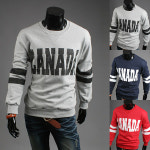 [JBRT-875] 박스빈티지 캐나다나염 맨투맨티 (3 color) : 후앙스