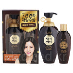 [머리손질][댕기머리] 뉴골드 스페셜 세트 500ml+145ml/린스/한방샴푸/려/두리화장품/컨디셔너/헤어팩/ 빠른배송(샴 푸) : 바이오메드