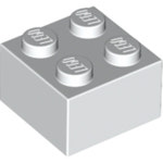 레고 부품 브릭 White Brick 2 x 2 300301 3003 : 브릭플러스