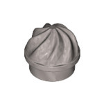 레고 부품 원형 플레이트 Flat Silver Plate, Round 1 x 1 with Swirled Top 6058160 15470 : 브릭플러스