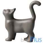 레고 동물 고양이 - 화이트 Dark Gray Cat Standing 6175 : 브릭플러스