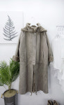 [당일배송] J0198 후드무스탕퍼코트 : 데일리수잔