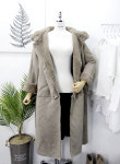 [당일배송] J0198 후드무스탕퍼코트 : 데일리수잔