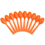 생일파티수저 10개입-오렌지 : 와우이벤트