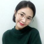 둥근 동글이 금테안경 블루라이트차단 청광 시력보호안경 빅사이즈 전자파 남자 여자 변색안경 : 더브릴레The Brille