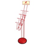 국산 홍보/진열대  카다록 스탠드 CDS-5-1R/RED : 고든상사