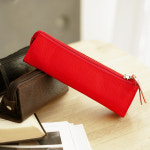 천연소가죽 펜슬케이스 멀티파우치 필통 F0023 : 블루마운트