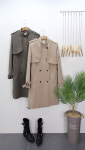 [당일배송] J0207 심플트렌치코트-2color : 데일리수잔