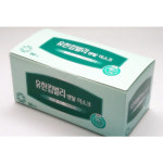 유한/일회용마스크/덴탈마스크/걸이형/밴드타입/수술마스크/8200101/50매입 : 에스엠메디