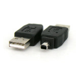 USB 젠더 미니 4핀 - USB A(M) / USB Mini 4핀 (M)(G2380) : 샤베르
