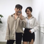 커프스 삥줄 루즈핏셔츠 3color : 와이샵 YSHOP