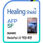 [힐링쉴드] 화웨이 미디어패드 X2 AFP 올레포빅 액정보호필름 1매+후면 버츄얼스킨 2매(HS170413) : 코티니