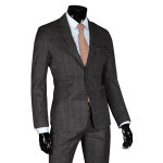 추동복 보카시 그레이 체크 남성 정장수트 J4244 : 제제옴므