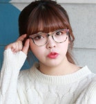 A-TOBE(A137-3)예쁜안경/유니크/동그란플라워안경 : 안경.선글라스전문 스타일텐