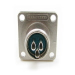 GOLD CONN 알루미늄 실버 플레이팅 원형 커넥터 Circular Connector [SCC-13-3R] : 엠씨유보드닷컴