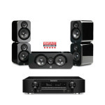 Q Acoustics(큐어쿠스틱) 3010  + 3010 + 3090C 5채널스피커 블랙피아노마감 +  마란츠(Marantz) NR1608 : 하이오디오