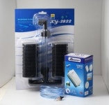 XY-2822 스펀지 여과기 + 아마존 에어펌프 SH-A1 : 매직아쿠아 마켓