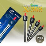 (기간행사) 노블 X-368 스테인레스 히터 200W : 매직아쿠아 마켓