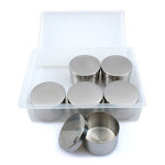 킹센스 P사각보존용기 (원형,6P) 병원용 급식용 플라스틱 보존식 그릇 : 주방몰닷컴