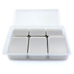 킹센스 P사각보존용기 (사각,6P) 병원용 급식용 플라스틱 보존식 그릇 : 주방몰닷컴