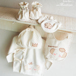 코끼리 태교 바느질 신생아 diy 세트 오가닉 아기옷 만들기 : 태교바느질 diy 맘드림