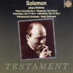 (수입) Solomon 브람스  피아노 협주곡 2번 (Brahms  Piano Concerto No. 2 in B flat major, Op. 83) : SORI