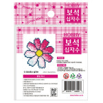 [토단]보석비즈 코스모스 만들기 - 1인세트 : 문구랑만들기랑