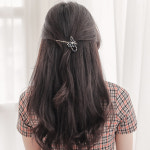 제이로렌 H0246 러브액츄얼리 크리스탈 리본 골드실핀 : 제이로렌