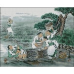 청송의 우물가(KS-103) (십자수 도안만의 상품) : 자수짱