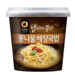 청정원 밥이라서좋다 콩나물해장국밥 64gx12개입 1box : 창동합동상사