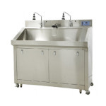 [HL] 의료용무균수장치 스크럽 싱크대 (2인용) HL-ASS9810-II : 닥터메디