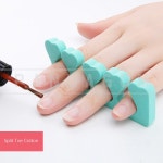 발가락분리 짝 에바 거품 발가락 분리기 네일 아트 피트 : 판다곰셀러