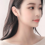 제이로렌 G0136 스와로브스키 드롭 14K 골드귀걸이 : 제이로렌
