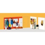 FSP10658 1/87 외출준비하는 남녀 HO스케일 PREISER 모형 프레이저 미니어쳐 : 노윙하비